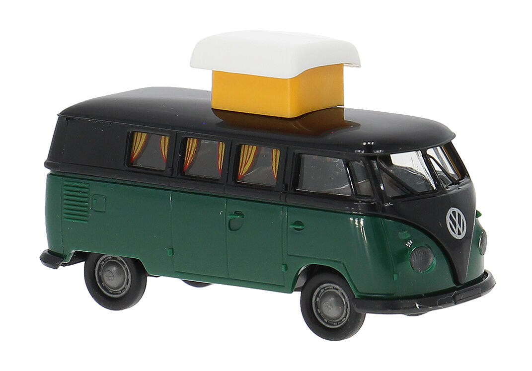 Brekina 31634 H0 VW T1b Camper schwarz