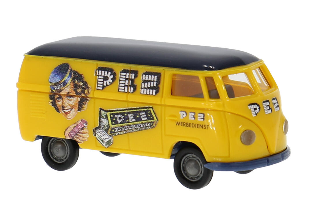 Brekina 32074 H0 VW T1a Kasten "PEZ"
