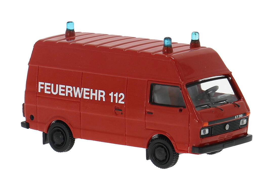 Brekina 34950 H0 VW LT 35 Hochraumkasten der Feuerwehr