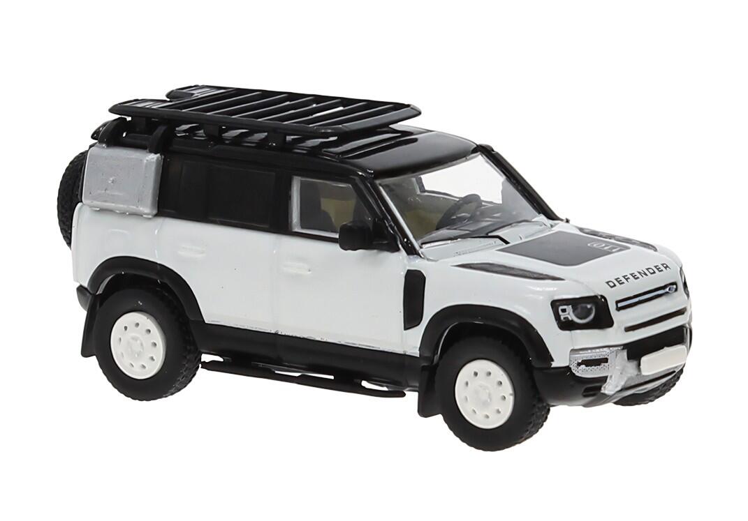 Brekina PCX870388 H0 Land Rover Defender 110 in weiss