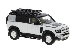Brekina PCX870388 H0 Land Rover Defender 110 in weiss