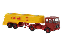 Brekina 78165 H0 MAN F7 Tanksattelzug "Shell"
