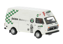 Brekina 34957 H0 VW LT 35 von Skoda-Motorsport