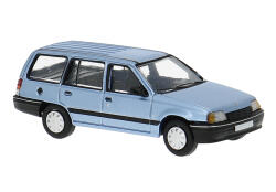 Brekina PCX871459 H0 Opel Kadett E CarAVan in blau metallic