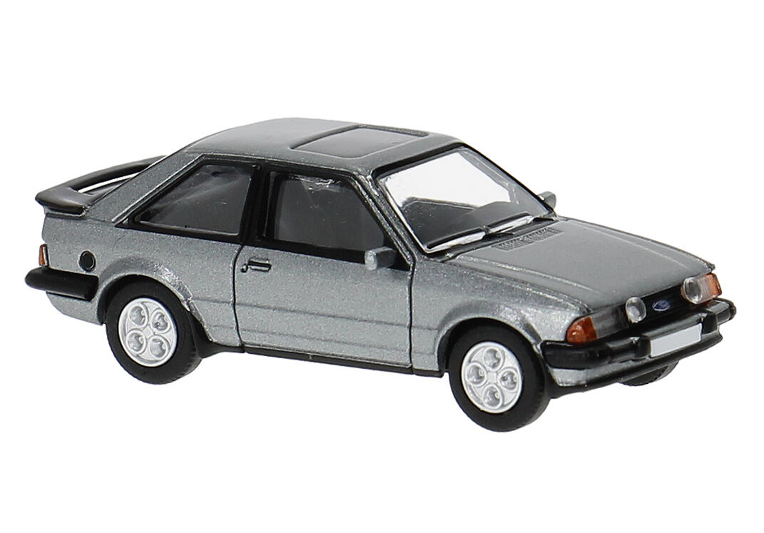 Brekina PCX870790 H0 Ford Escort MkIII als XR3 in grau metallic