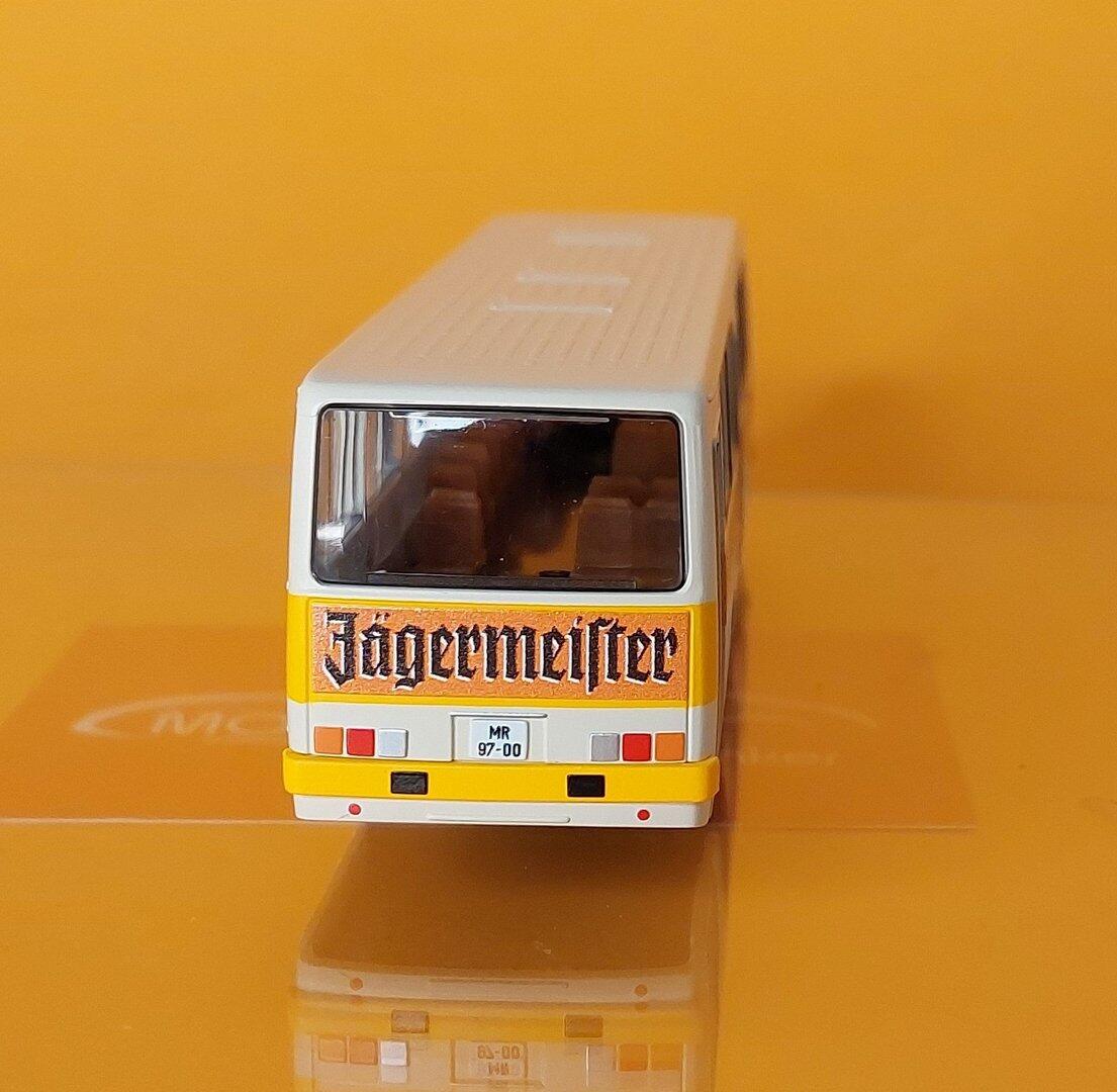 Modell-Car Zenker 03-392 Ikarus 260.02 Stadtbus Halberstadt Jägermeister