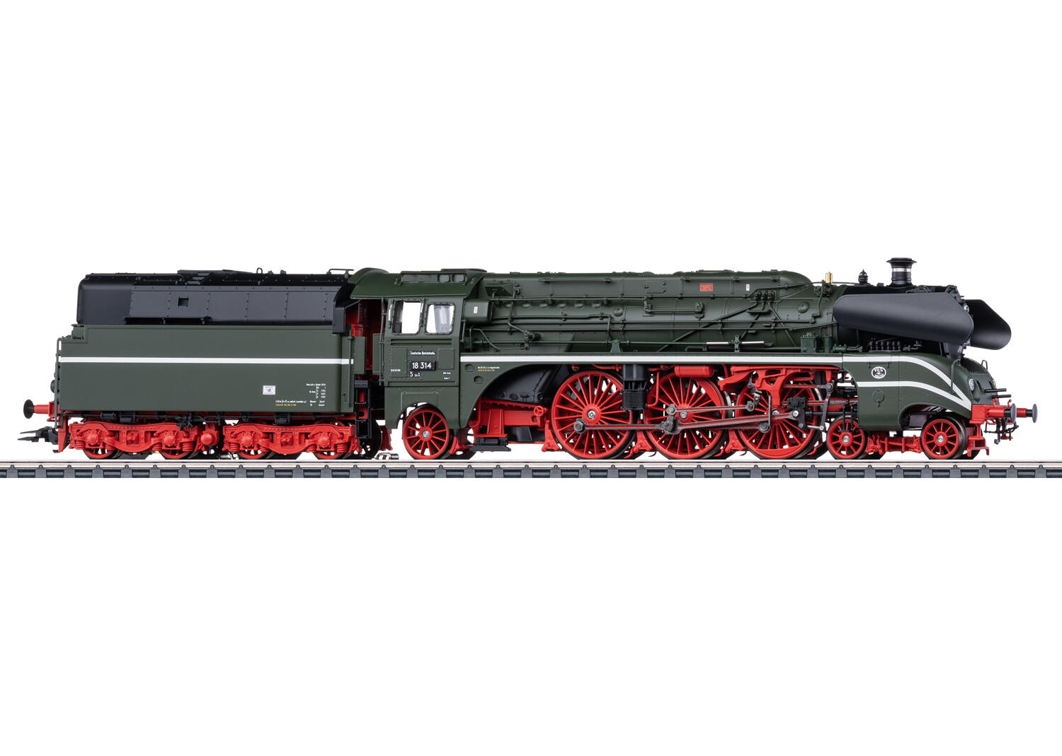 Märklin 39029 Schlepptenderlokomotive BR 18 134 Öl DR `Schorsch´- Sound Version - Epoche III