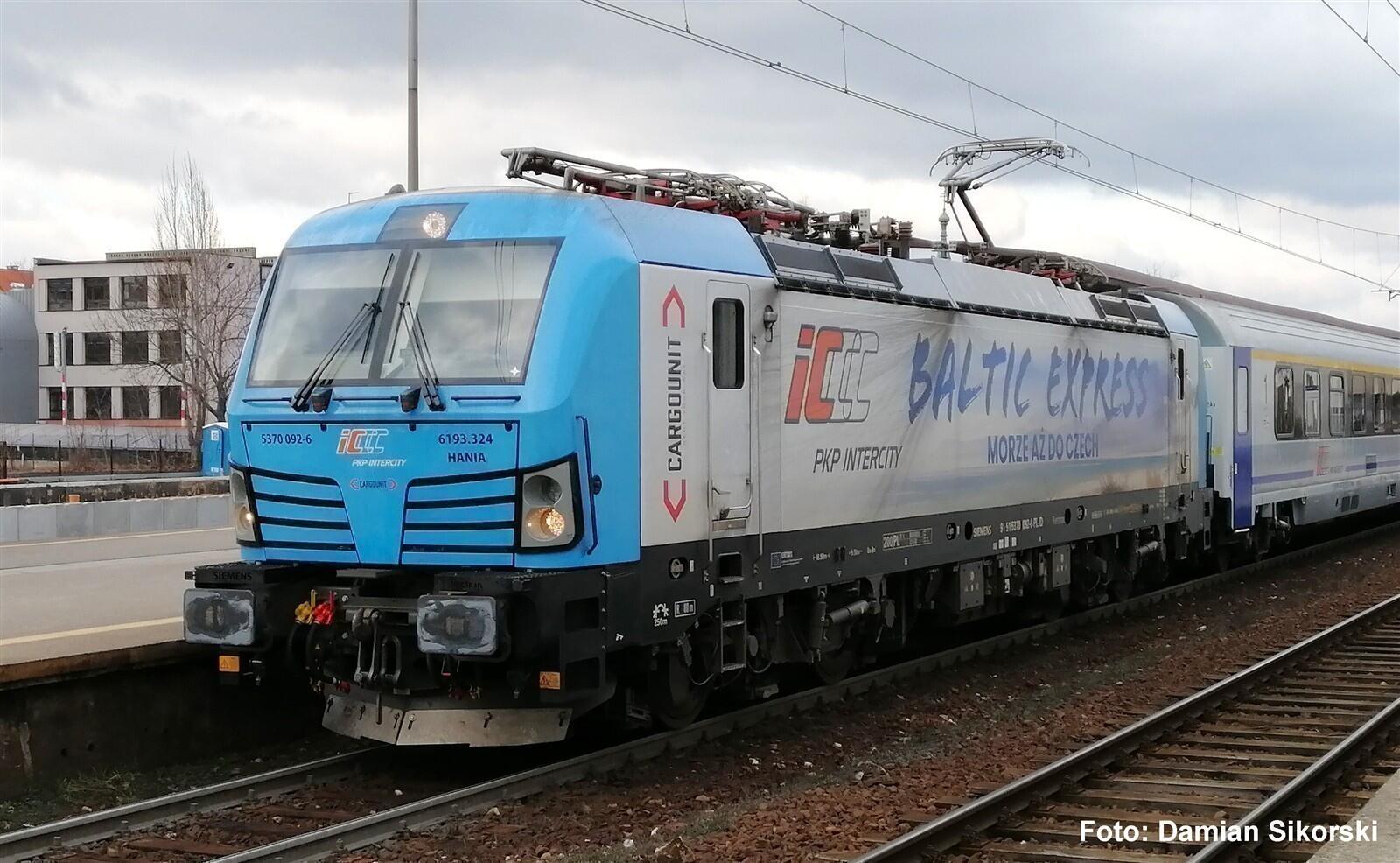 Piko 21803 H0 Elektrolokomotive Vectron BR 193 Baltic PKP IC VI - Sound Version