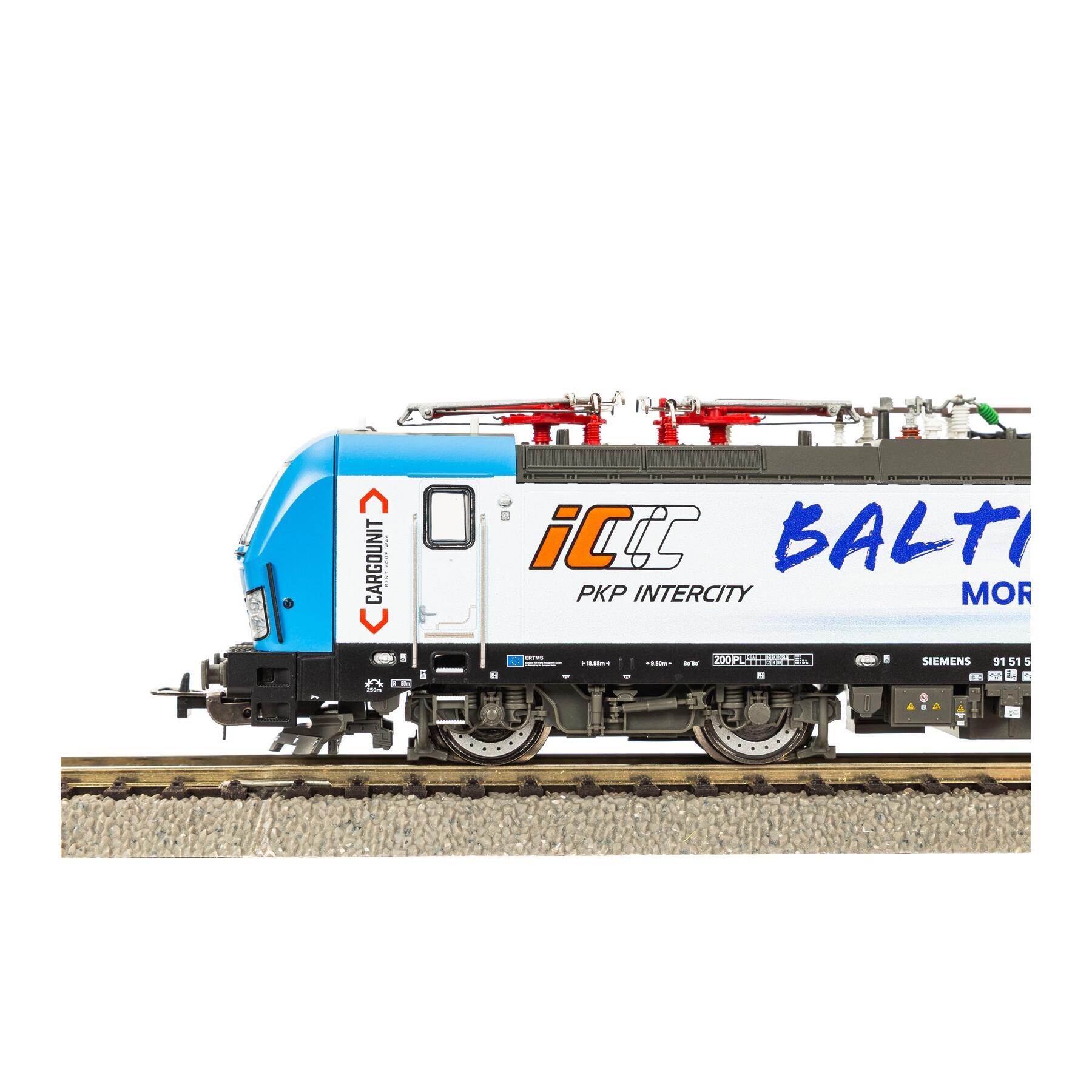 Piko 21803 H0 Elektrolokomotive Vectron BR 193 Baltic PKP IC VI - Sound Version