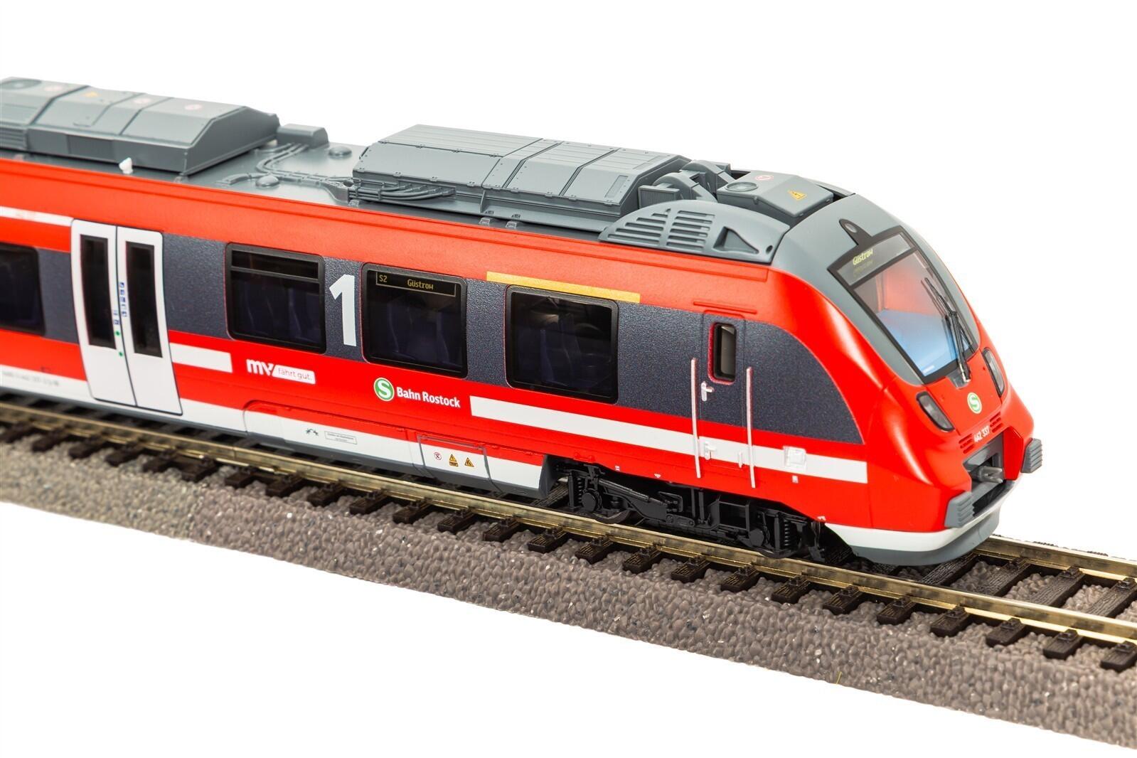 Piko 21824 H0 Elektrotriebzug BR442 "Talent 2" S-Bahn Rostock DB AG VI