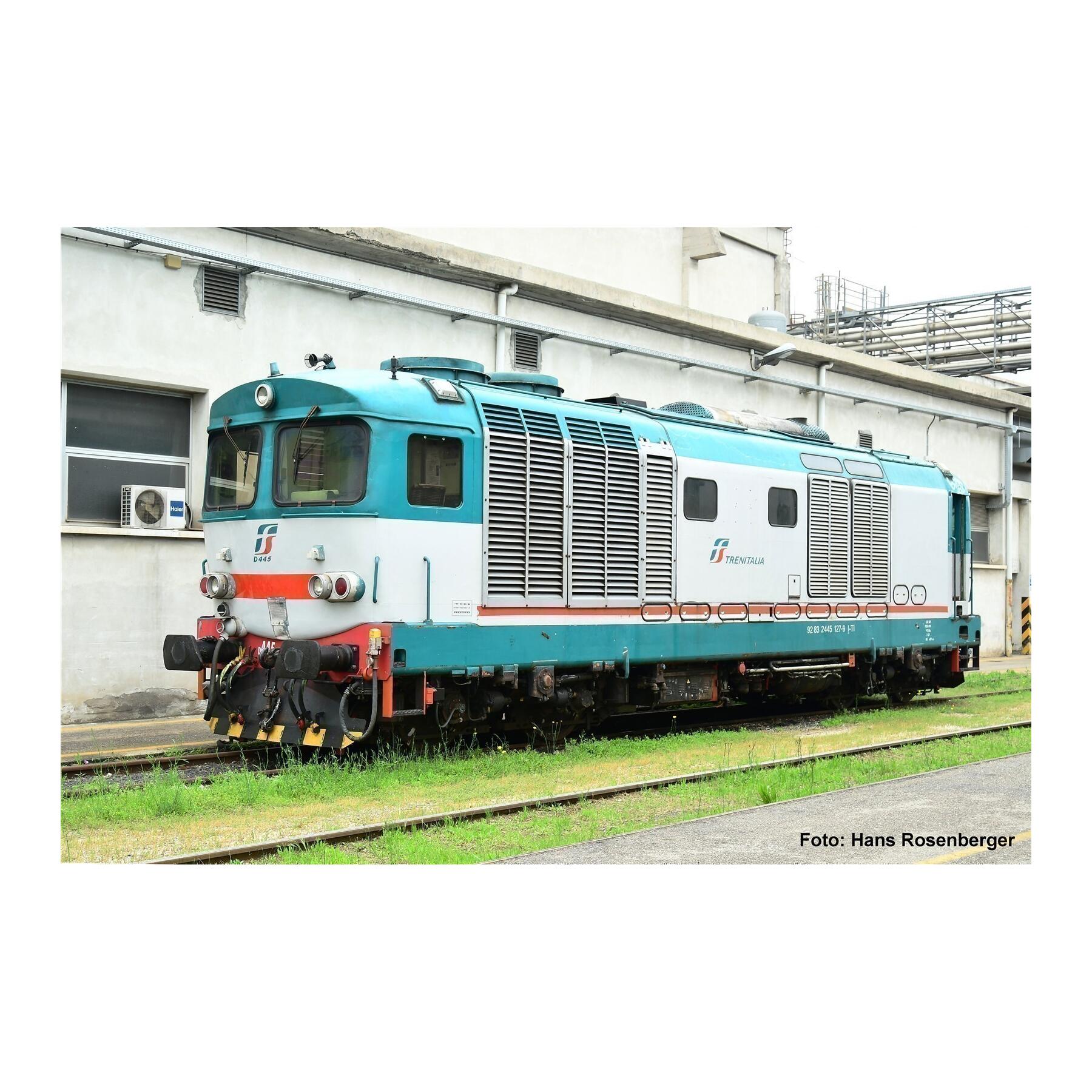 Piko 22035 H0 Diesellokomotive D.445 3Serie mit Schneepflug FS VI - Sound Version