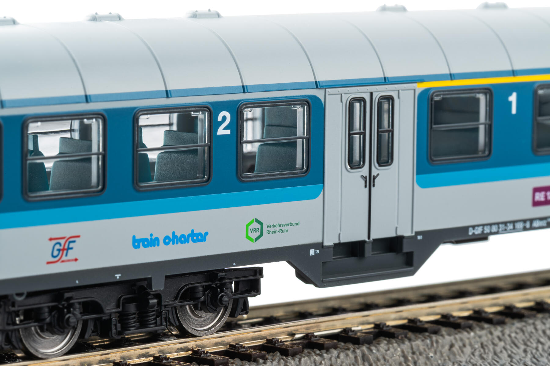 Piko 23605 H0 Nahverkehrswagen 1/ 2.Klasse Maas-Wupper-Express GFF VI