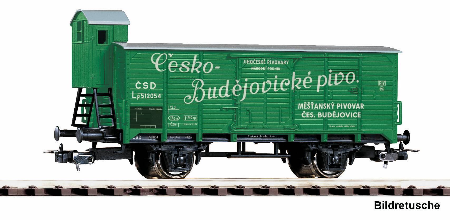 Piko 24561 H0 Gedeckter Güterwagen G02 Bier CSD III