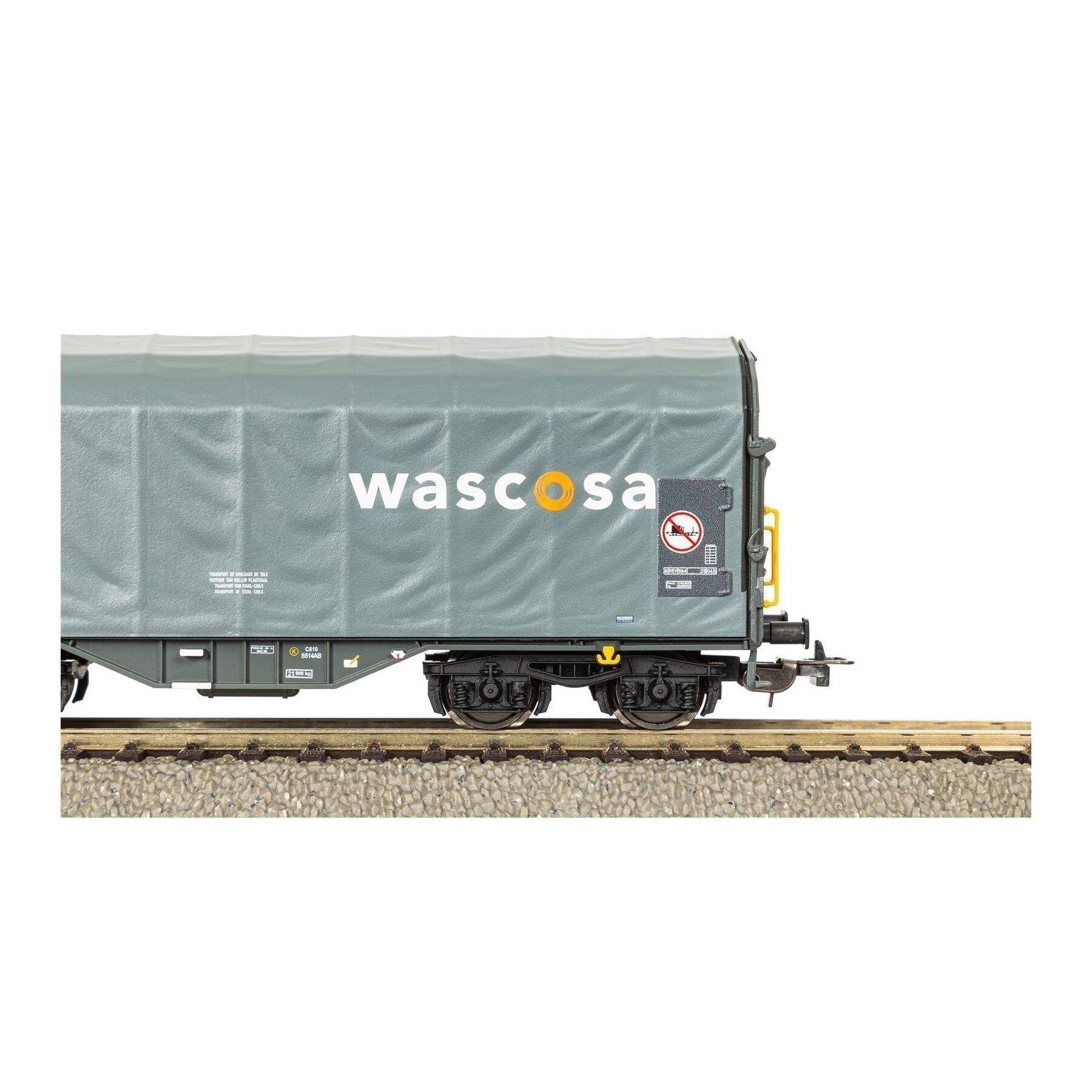 Piko 24640 H0 Schiebeplanenwagen Shimmns Wascosa V