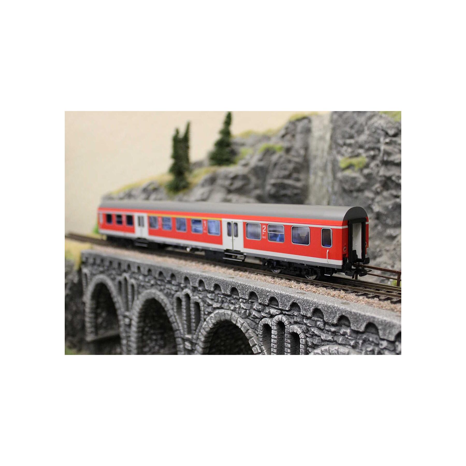 Piko 28009 H0 Halberstädter Mitteleinstiegswagen ABy 1/ 2.Klasse DB AG V