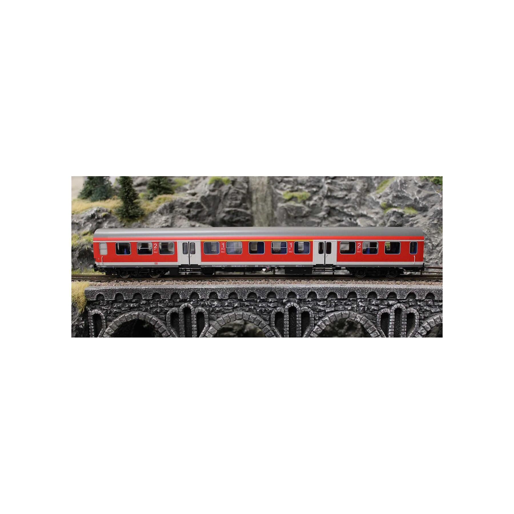 Piko 28009 H0 Halberstädter Mitteleinstiegswagen ABy 1/ 2.Klasse DB AG V