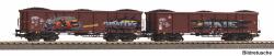 Piko 28338 H0 2er Set Offene Güterwagen Eaos DB AG...