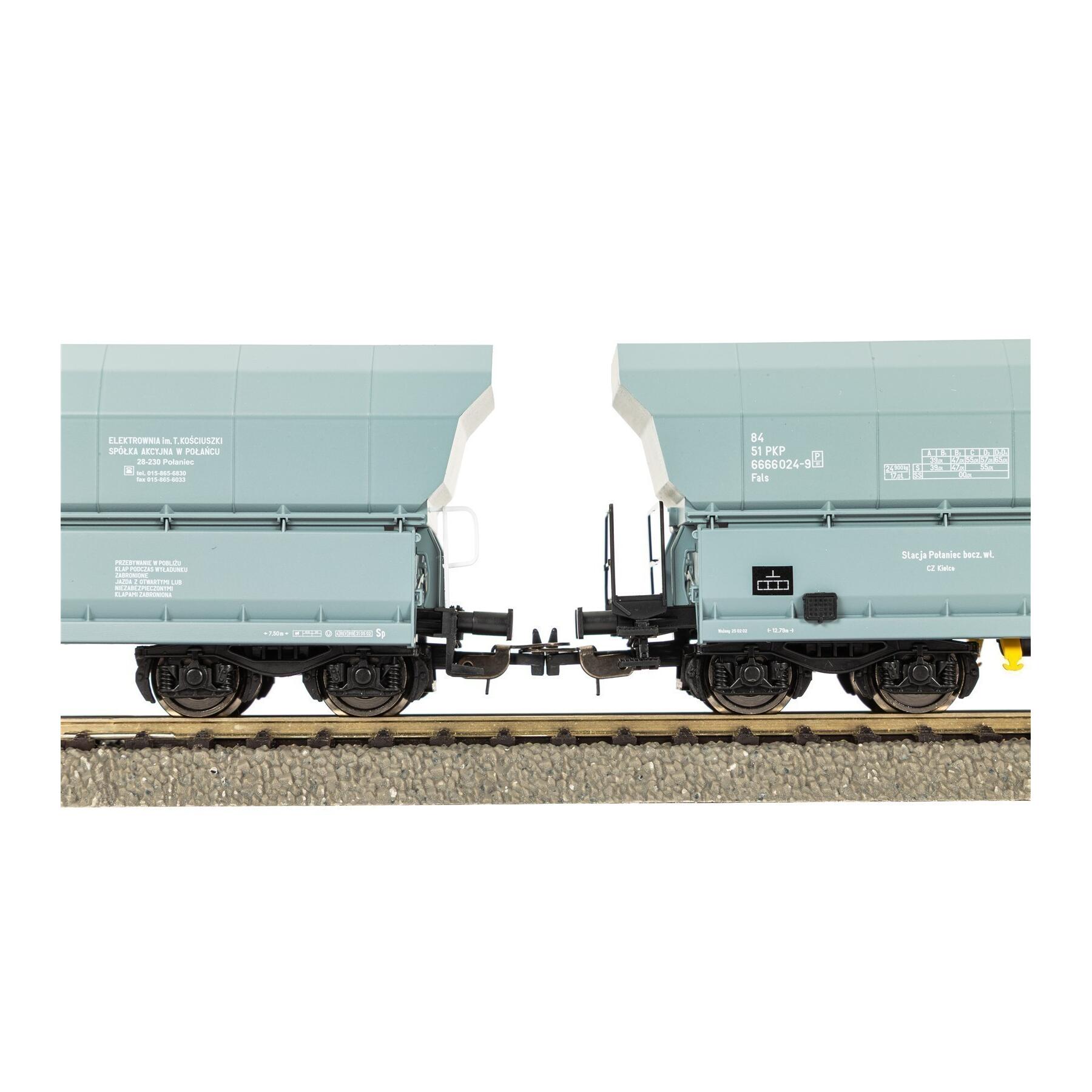 Piko 28340 H0 2er Set Selbstentladewagen Fals PKP V