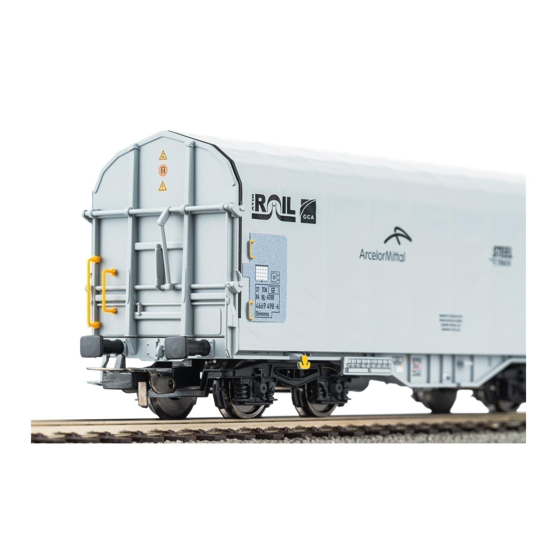 Piko 28344 H0 Schiebeplanenwagen ATRI Rail VI