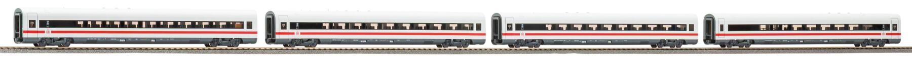 Piko 28351 H0 4er Set Personenwagen Metropolitan DB AG VI