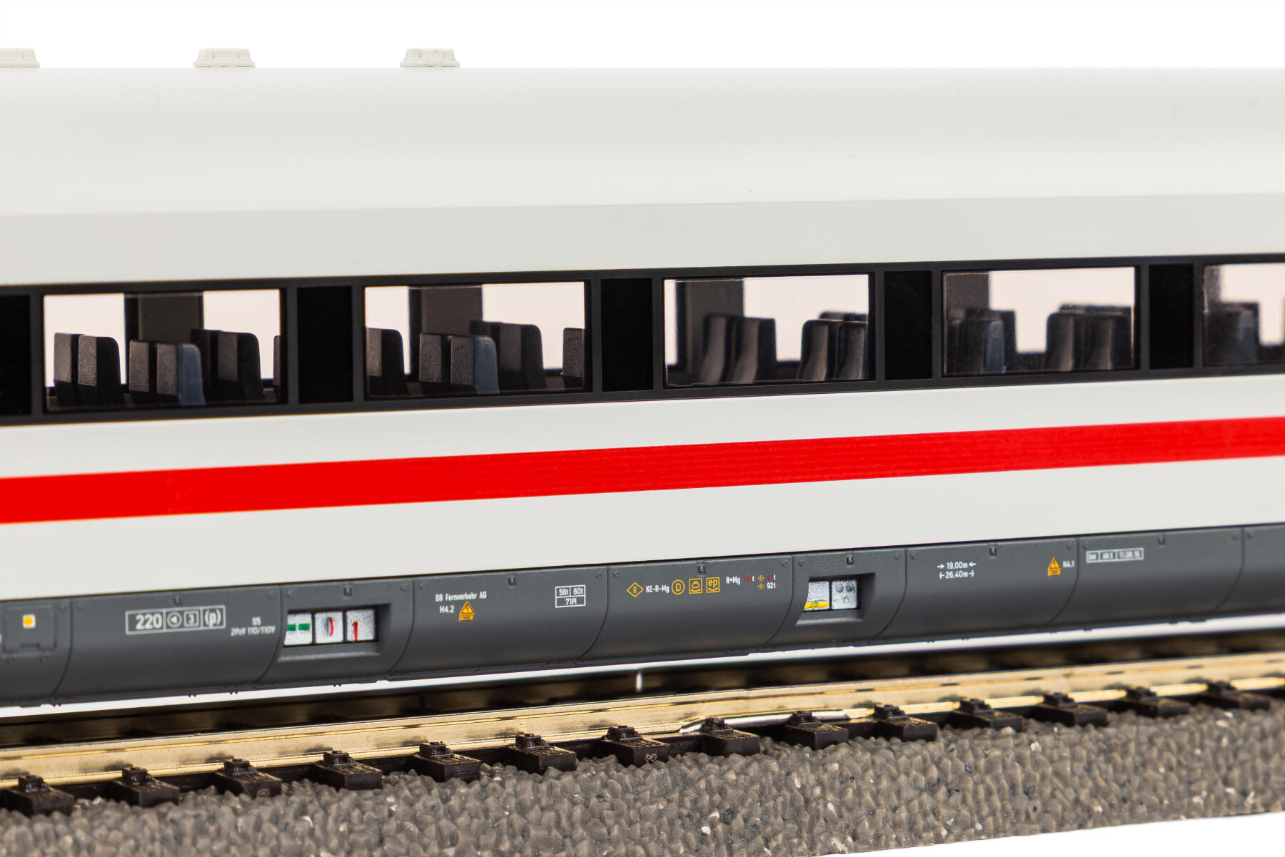 Piko 28351 H0 4er Set Personenwagen Metropolitan DB AG VI