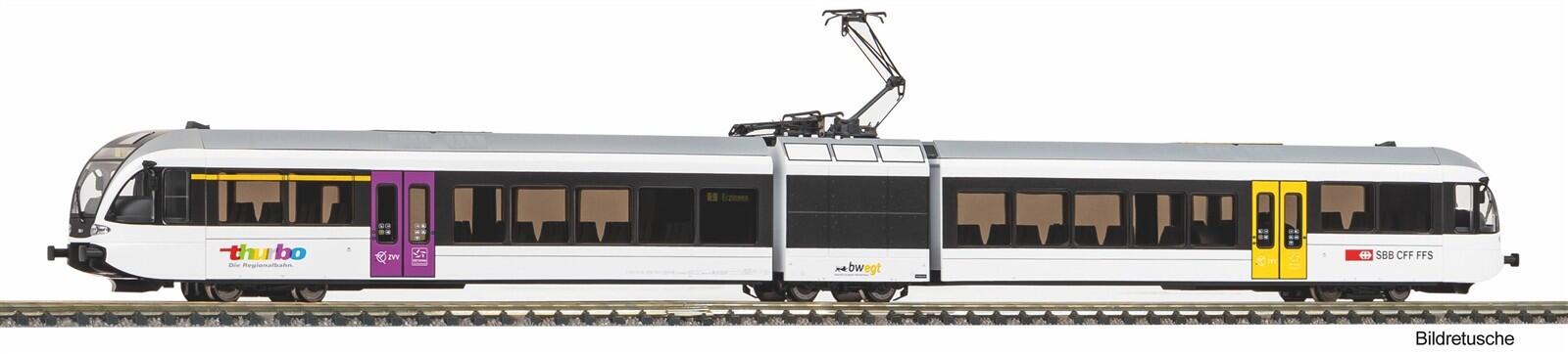 Piko 40240  N Sound-Elektrotriebwagen GTW 2/6 THURBO bwegt SBB VI - Sound Version