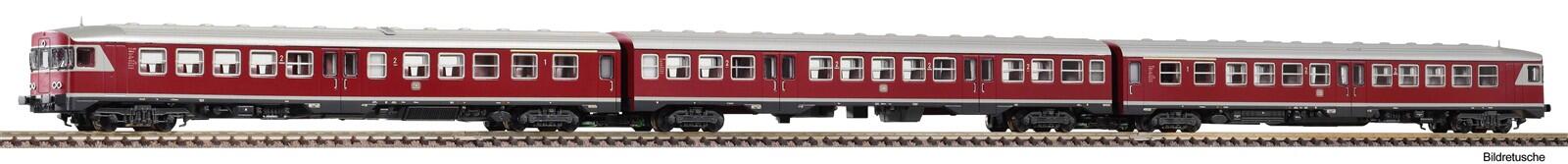 Piko 40264  N Dieseltriebwagen BR VT 24 DB III 3-teillig