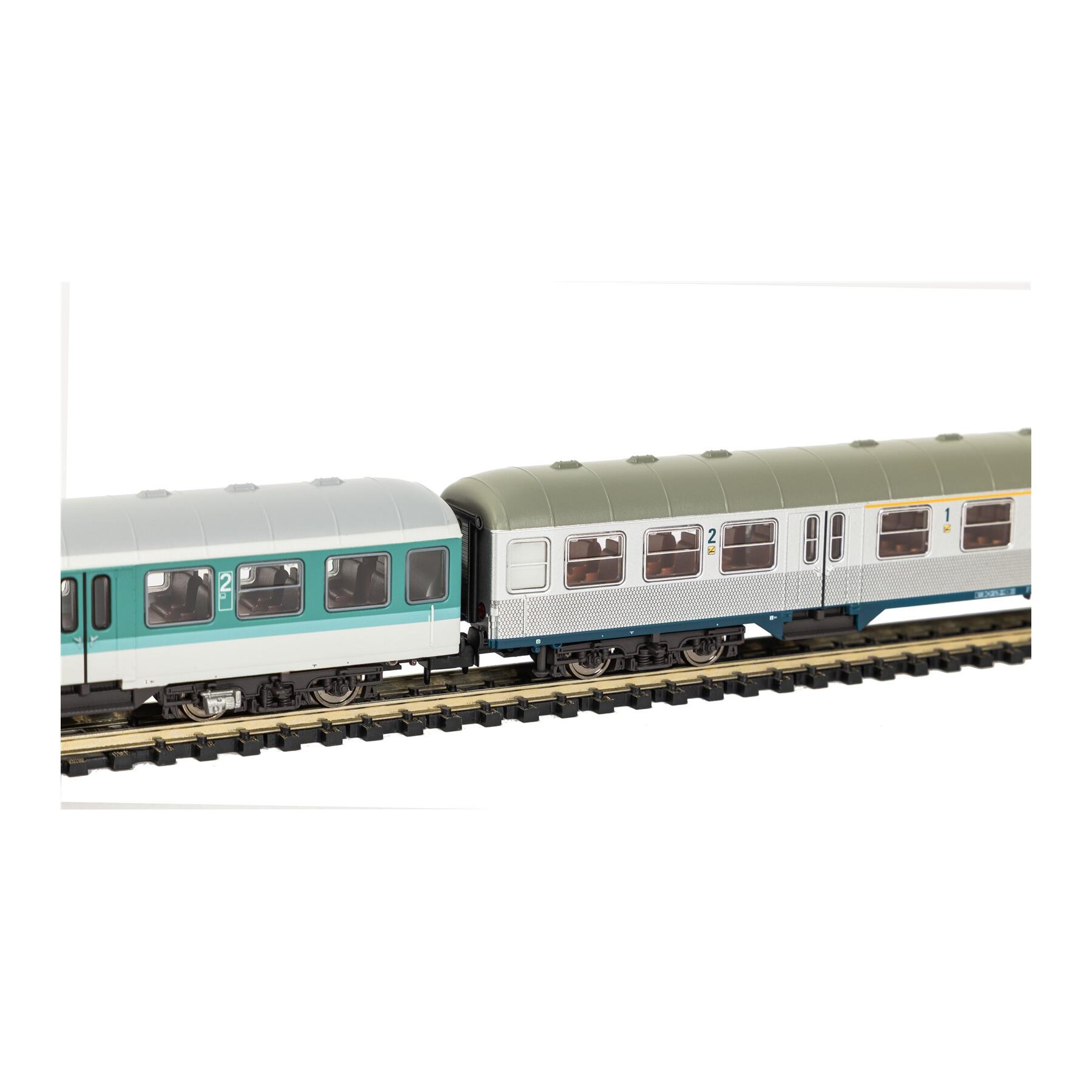 Piko 40656 N 3er Set Personenwagen Silberling DB AG V