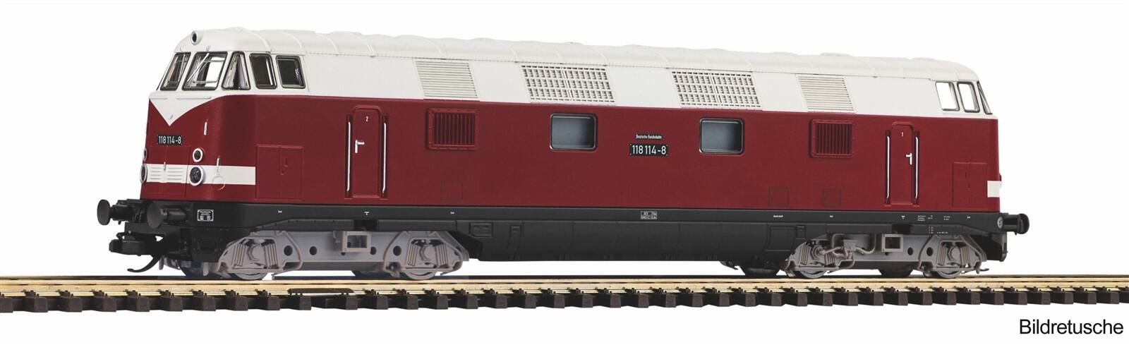Piko 47286  TT Diesellokomotive BR 118 Sparlack DR IV 4-achsig