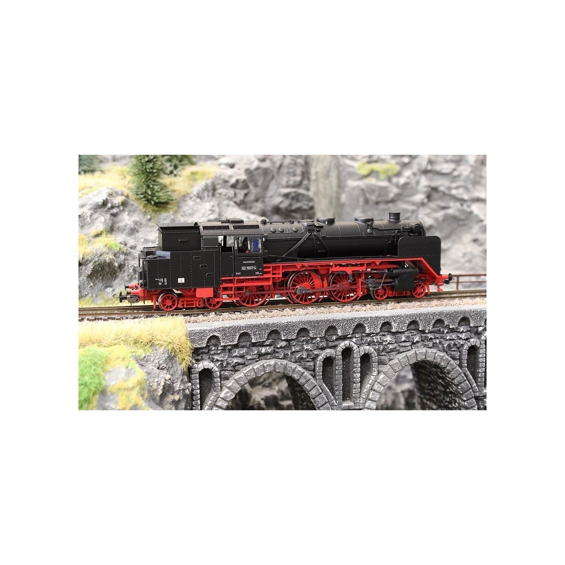 Piko 50711 H0 Dampflokomotive BR 62 DR IV - Sound Version und Dampfgenerator