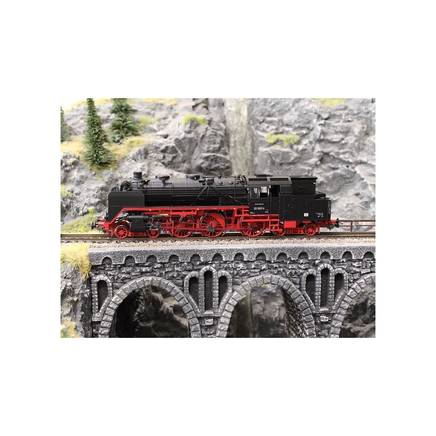 Piko 50711 H0 Dampflokomotive BR 62 DR IV - Sound Version und Dampfgenerator