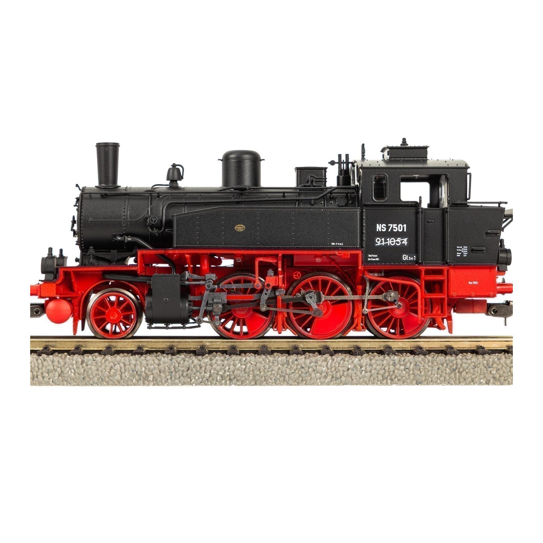 Piko 50748 H0 Dampflokomotive Rh 75 ex BR 91 NS III AC- Sound Version
