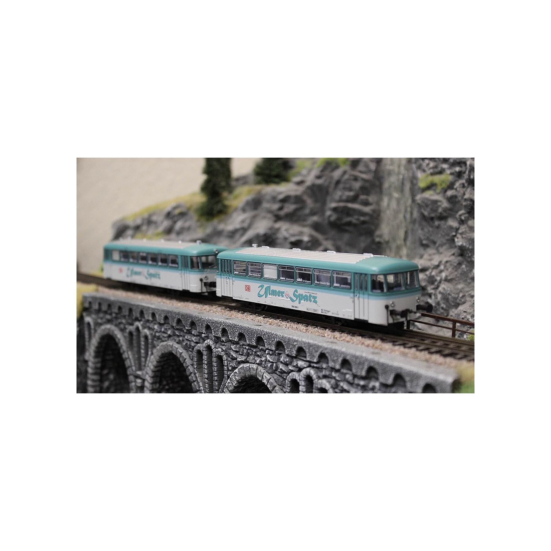 Piko 52149 H0 Dieseltriebwagen BR 798 + Steuerwagen Ulmer Spatz DB AG V
