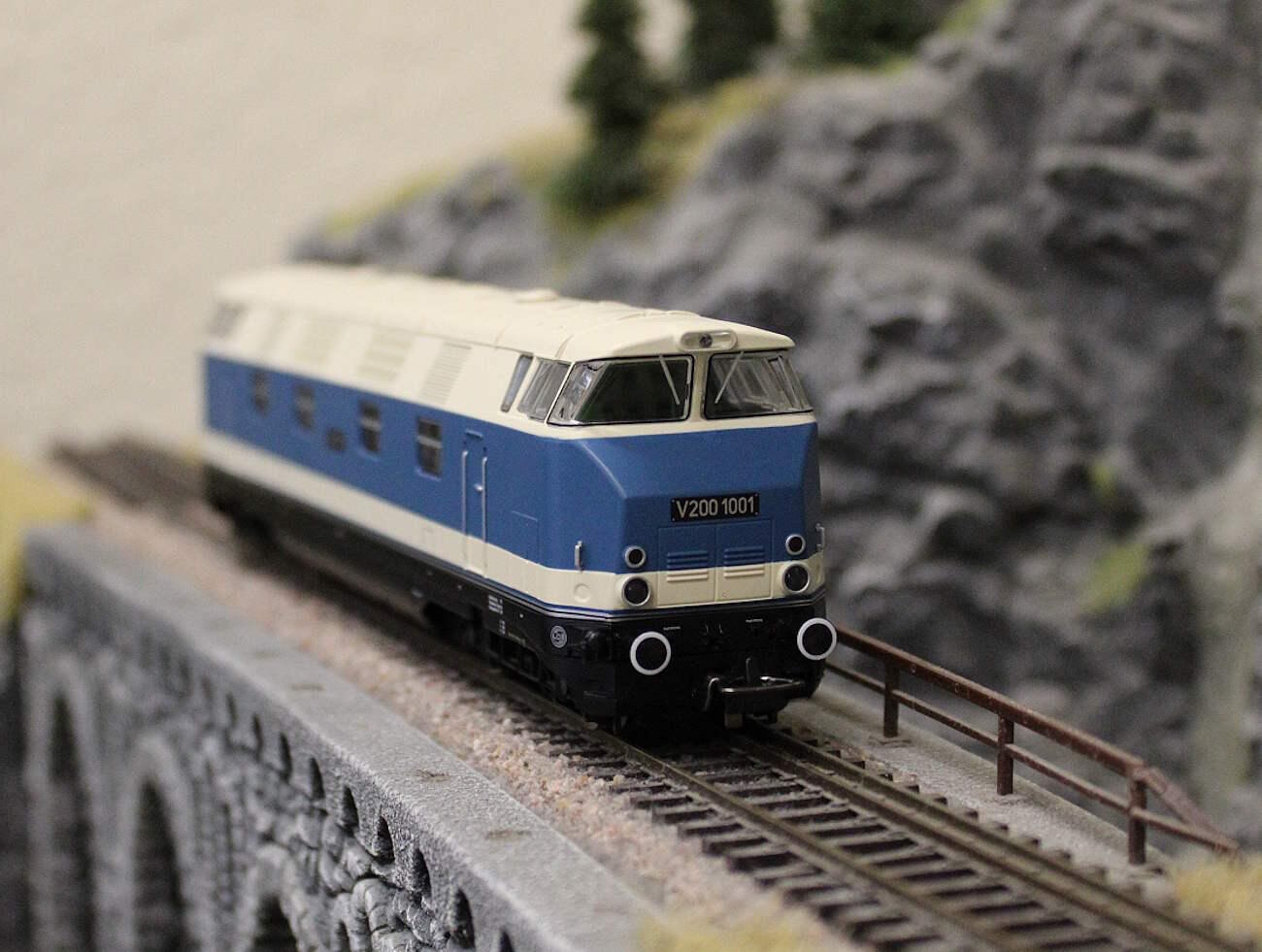 Piko 52585 H0 Diesellokomotive V200 1001 DR III Messe Leipzig - Sound Version