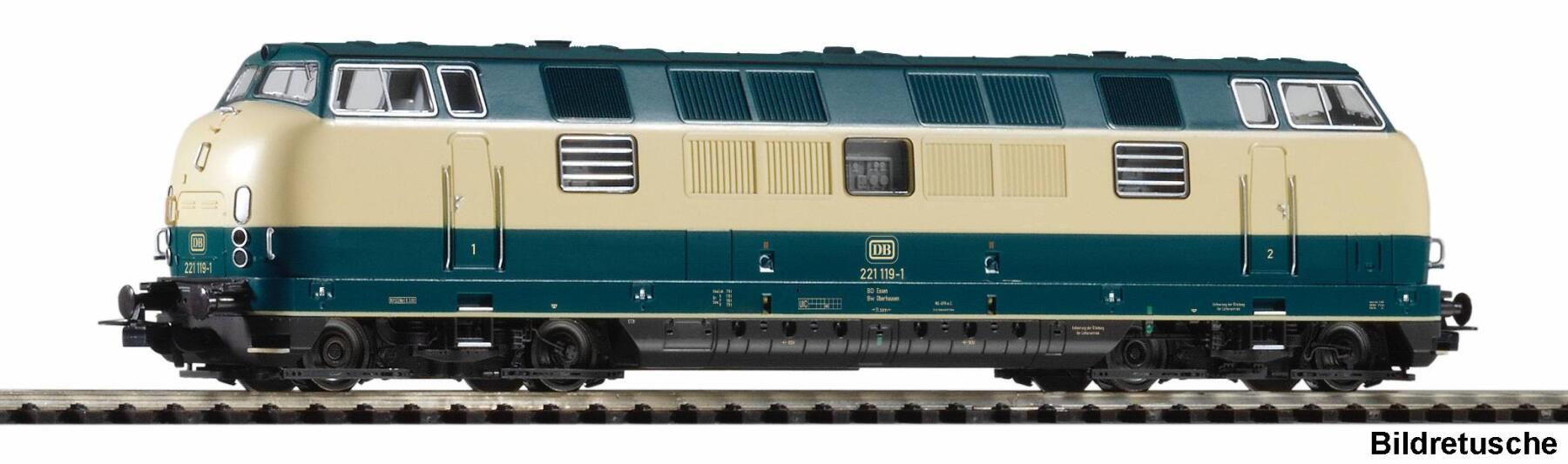 Piko 52619 H0 Diesellokomotive BR 221 DB IV AC- Sound Version