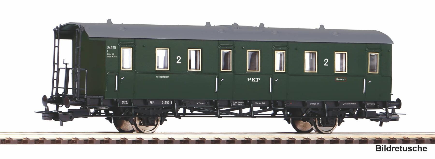 Piko 53137 H0 Abteilwagen 2.Klasse PKP III