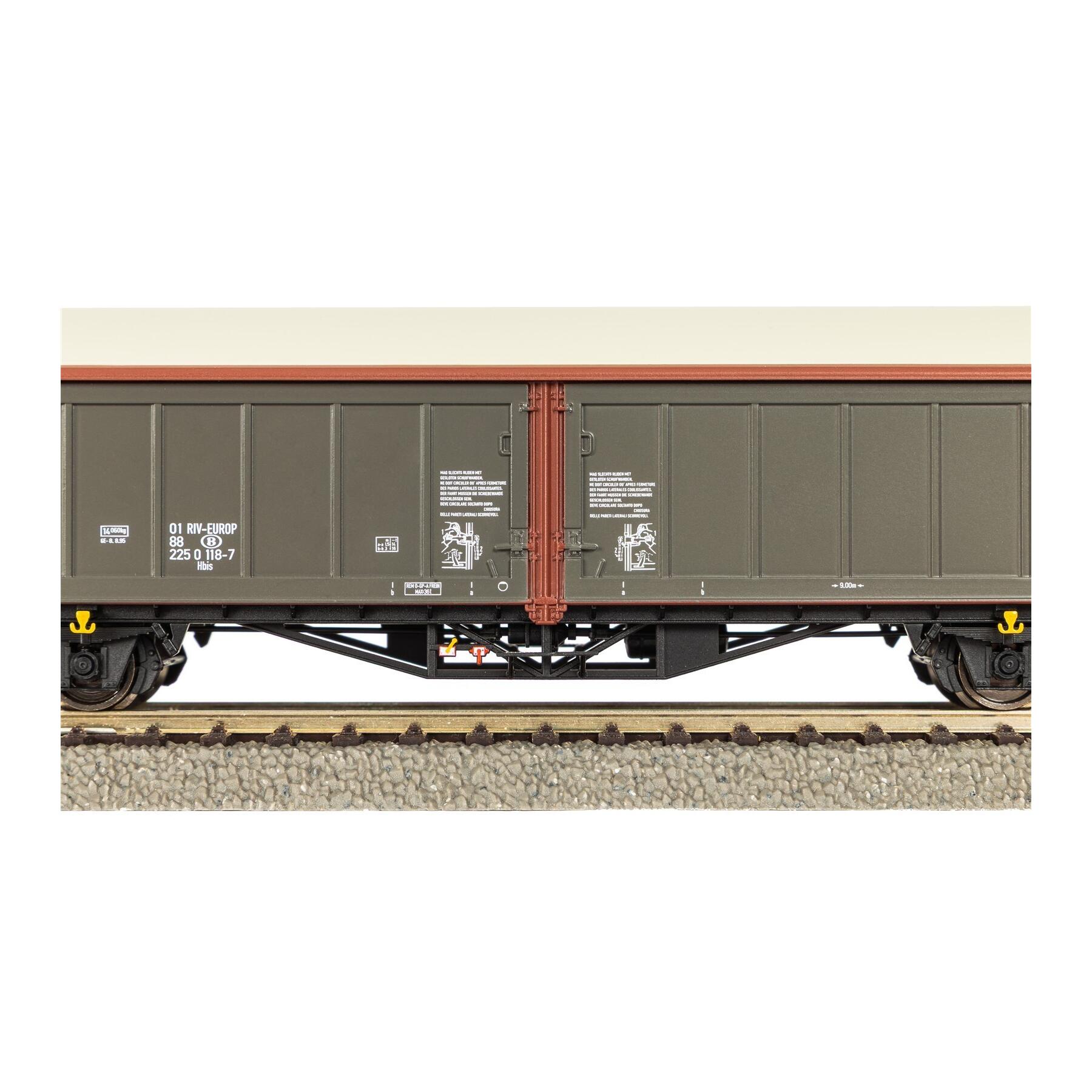 Piko 54409 H0 Einheits-Schiebewandwagen SNCB V