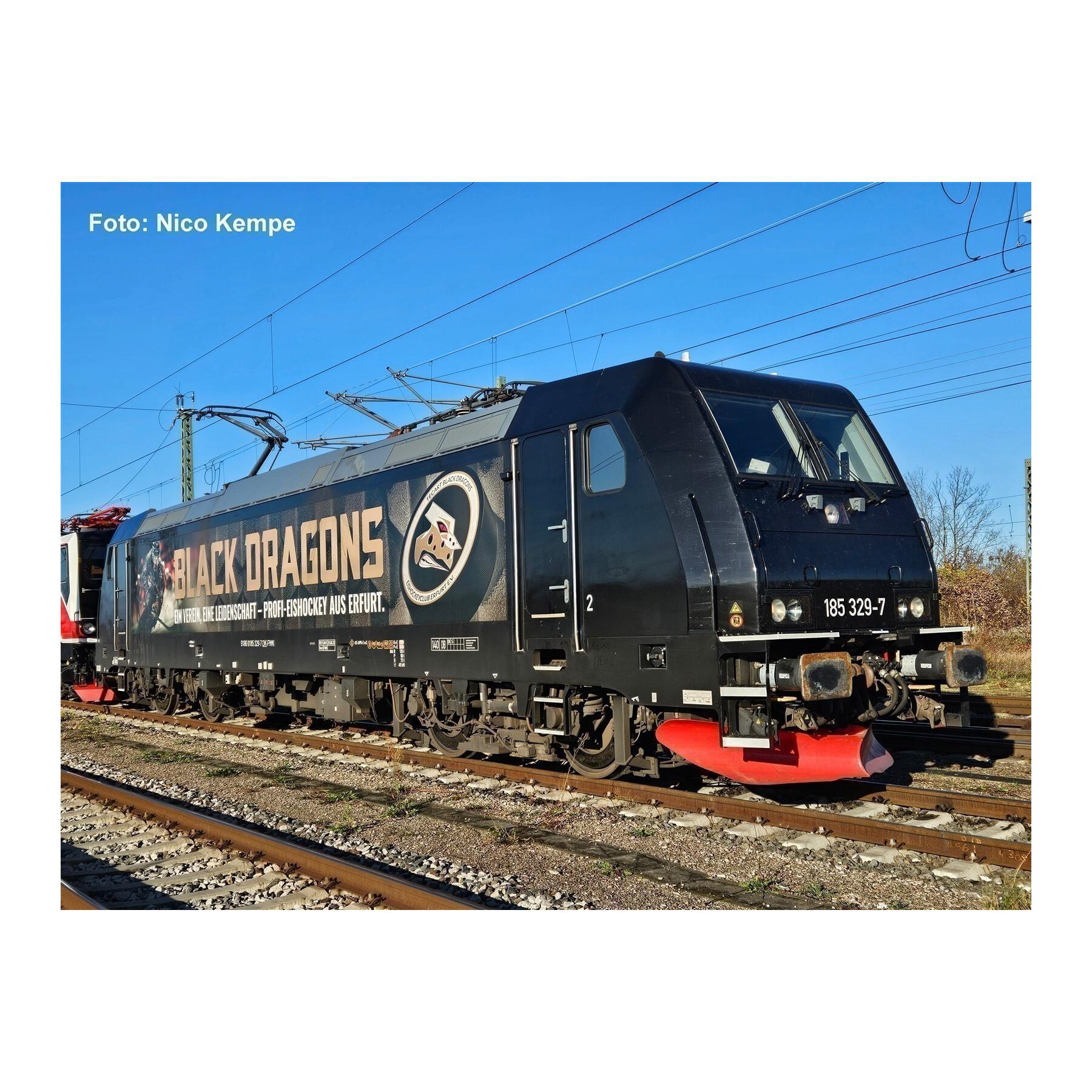 Piko 57878 H0 Elektrolokomotive 185 329 Black Dragons VI - AC