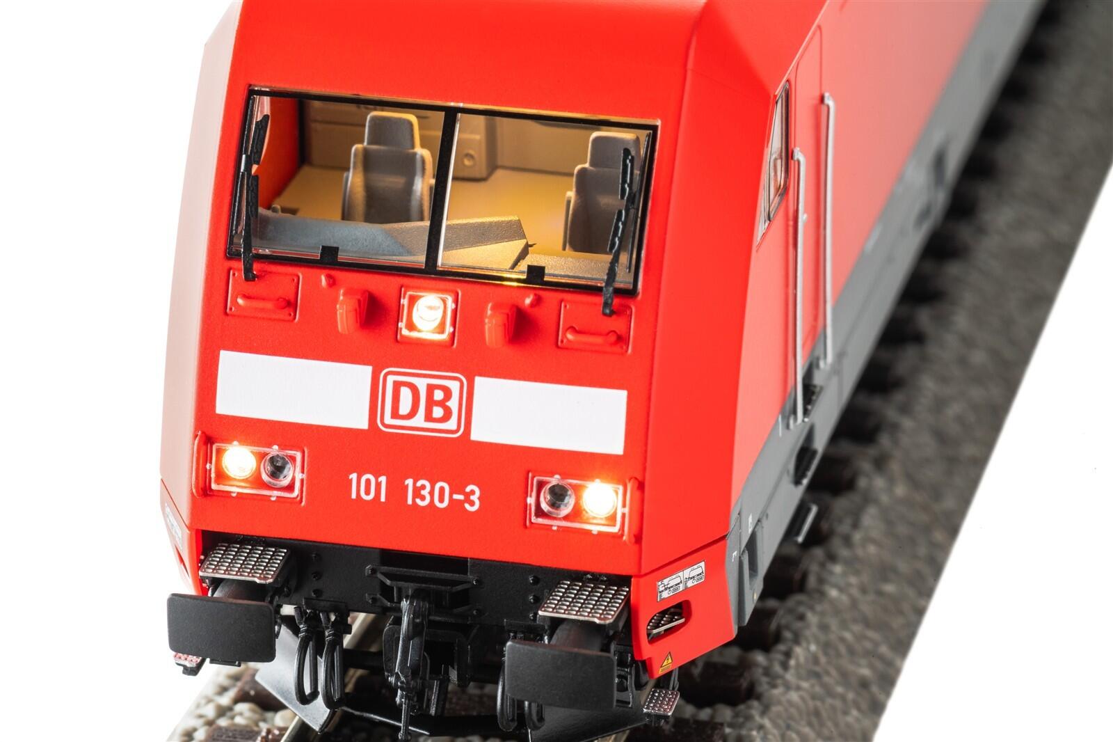 Piko 58152 H0 Zugset 4-teilig Metropolitan BR 101 mit Personenwagen und Steuerwagen DB AG VI