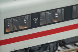 Piko 58153 H0 Sound-Zugset 4-teilig Metropolitan BR 101 mit Personenwagen und Steuerwagen DB AG VI - Sound Version