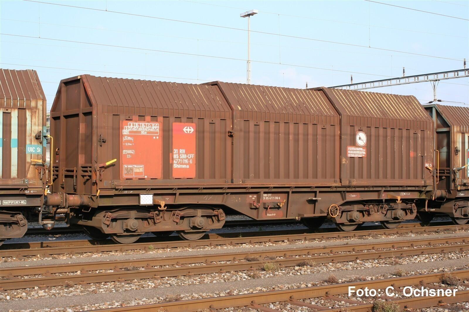 Piko 58481 H0 Teleskophaubenwagen SBB V