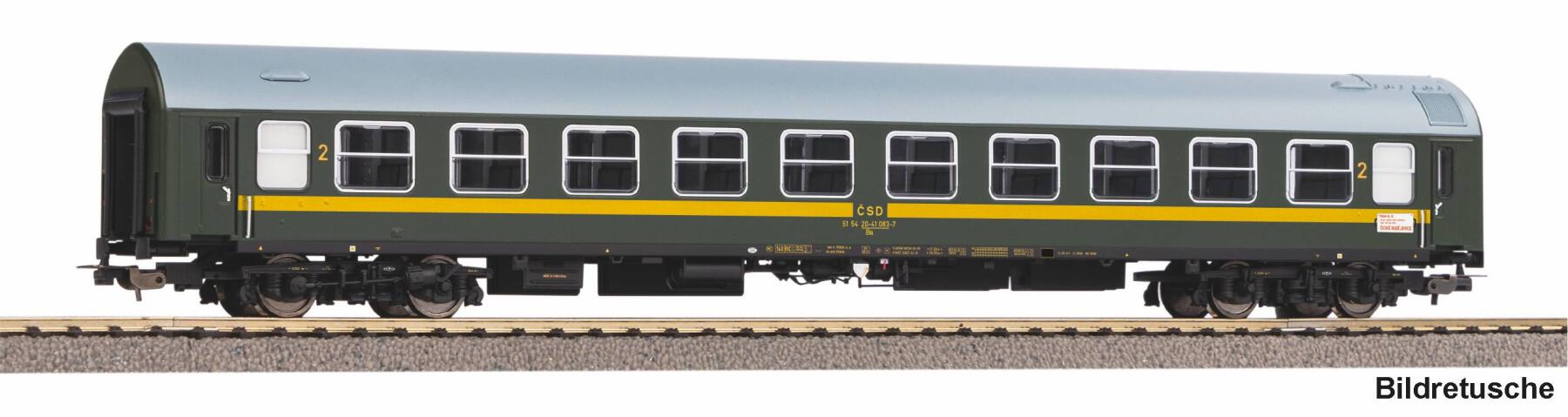 Piko 58569 H0 Personenwagen Y-Wagen 2.Klasse CSD IV