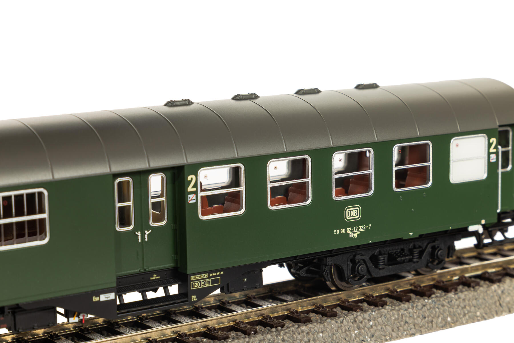 Piko 58862 H0 Umbauwagen 2Klmit Gepäckabteil BD4yg DB IV