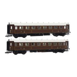 Saxonia 120175 TT 2er Set Personenwagen C4Ü Sa 07 m....
