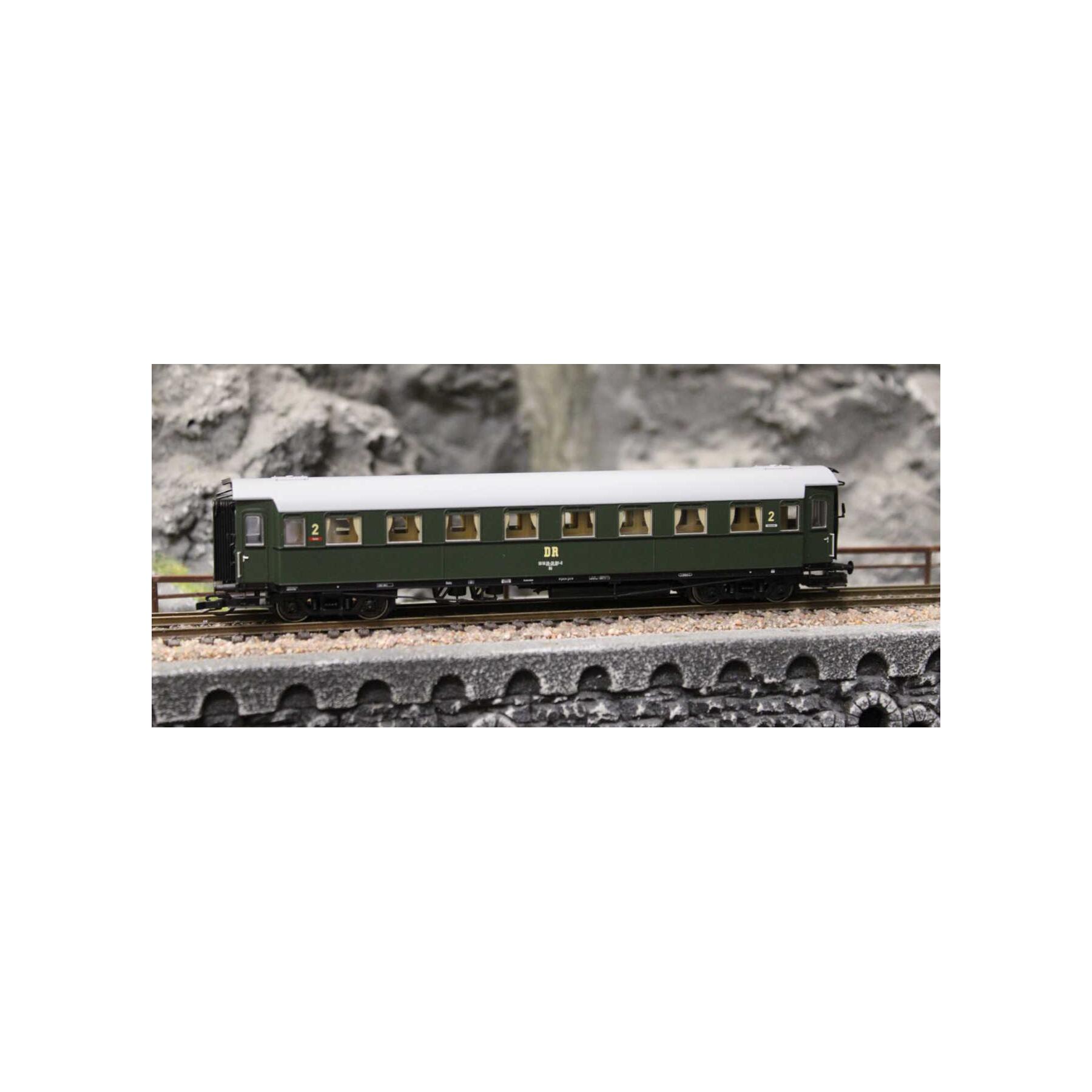 Saxonia 120229 TT Personenwagen C4Ü Sa 07, Schlusswagen DR Ep.IV