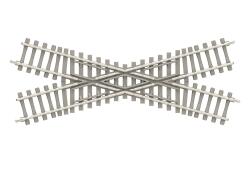 Trix 14558 N Kreuzung mit Betonschwellen 30°