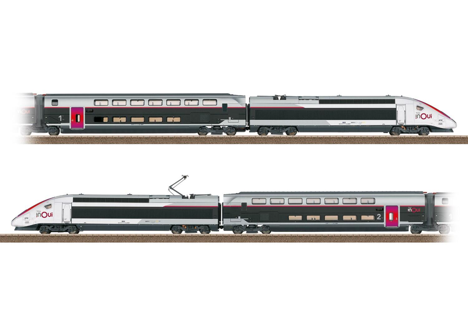 Trix 22482 H0 TGV inQui EuroDuplex SNCF - Sound Version