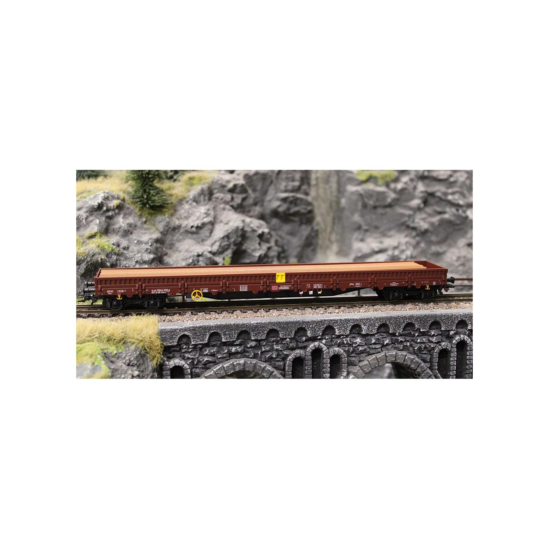 Trix 24431 H0 Niederbordwagen-Set Res-x DB AG