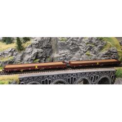 Trix 24431 H0 Niederbordwagen-Set Res-x DB AG