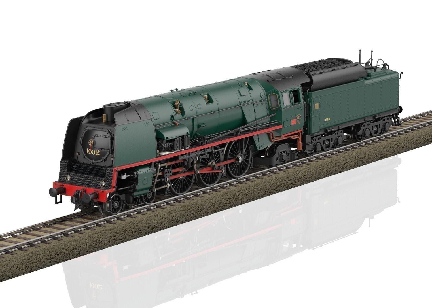 Trix 25481 H0 Dampflokomotive 1.002 SNCB - Sound Version